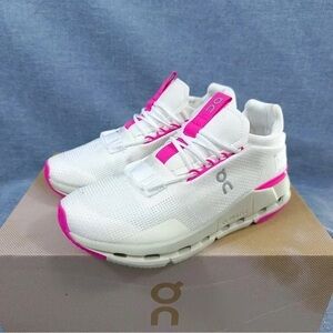 On Cloud pink shoes Fashion sneaker casual shoes